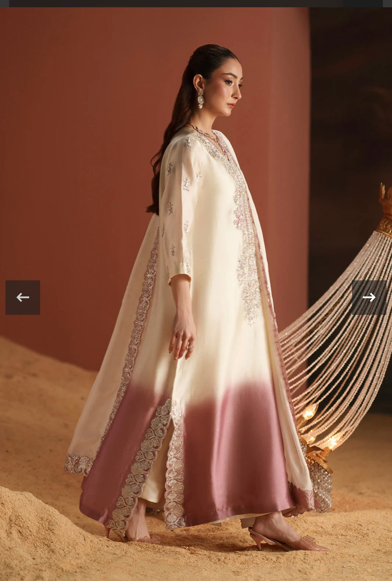 3 Pieces Embellished suit ( Pre order)