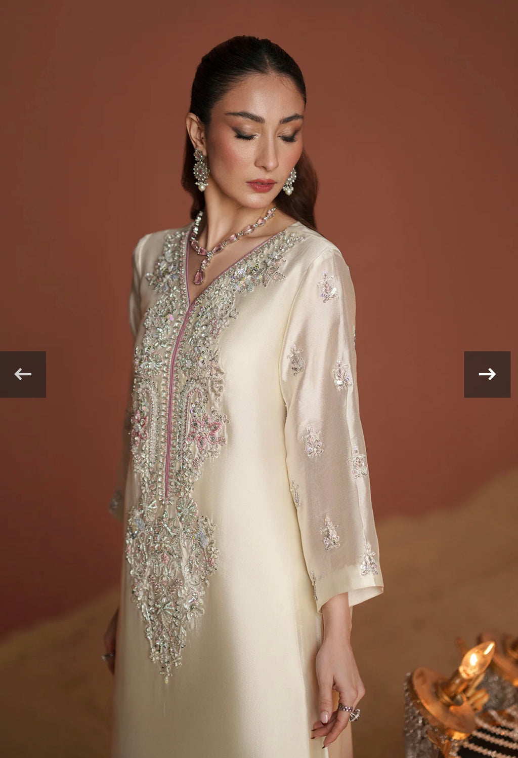 3 Pieces Embellished suit ( Pre order)