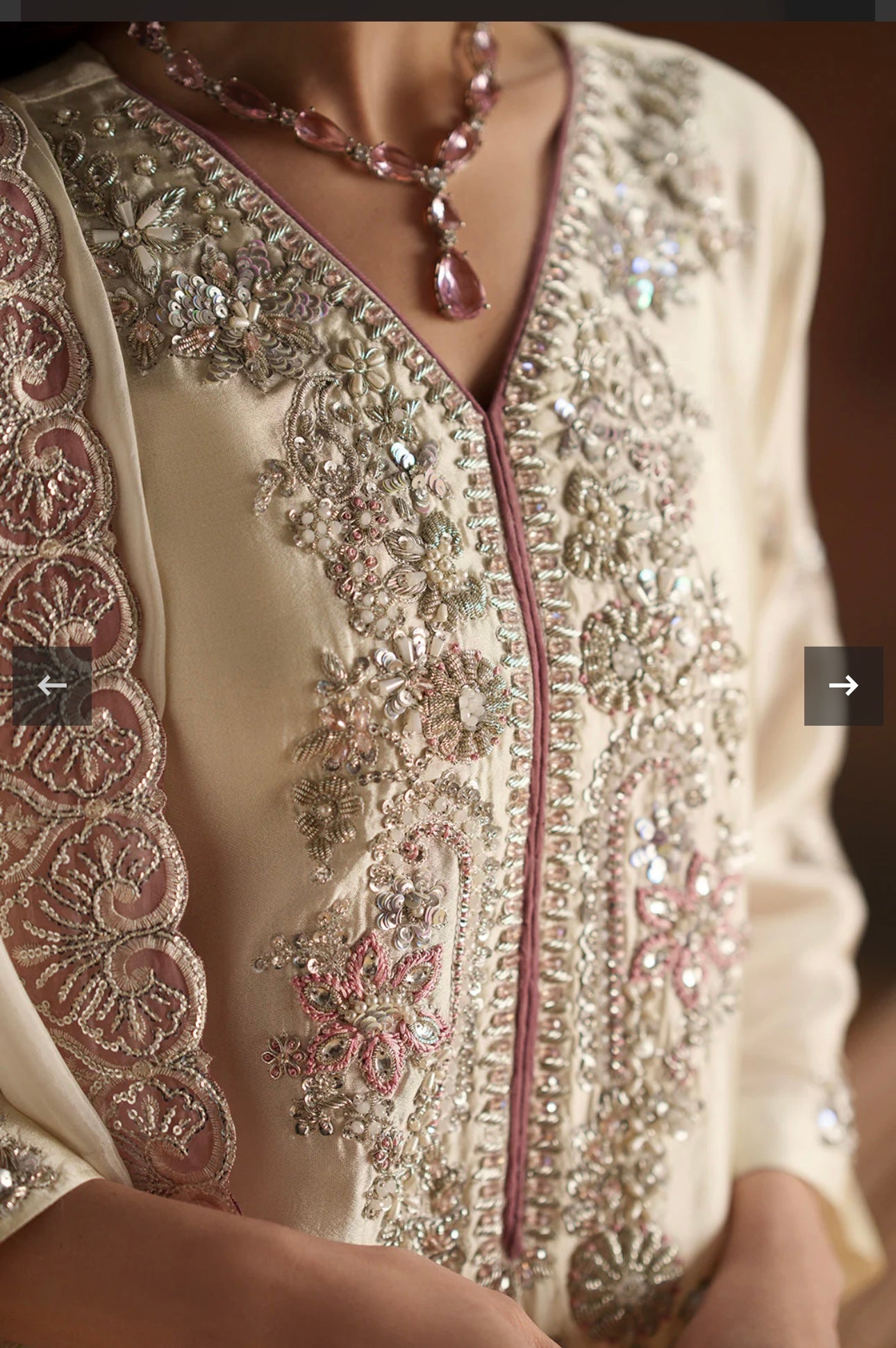 3 Pieces Embellished suit ( Pre order)