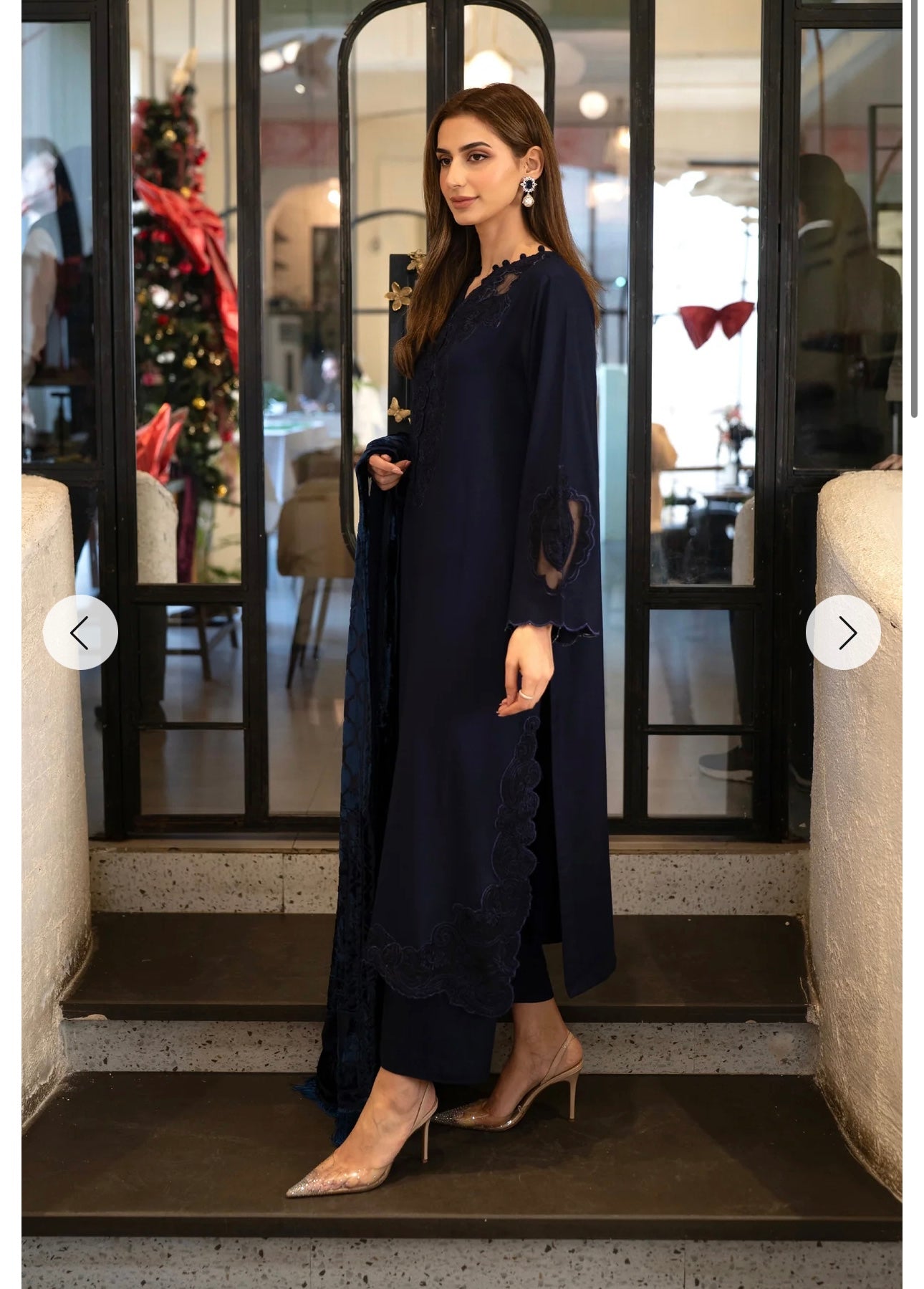 3 Piece embroidered suit (Pre Order)