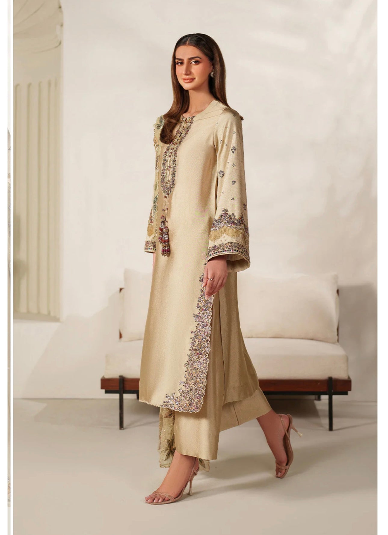 3 Piece embellished suit (Pre Order)