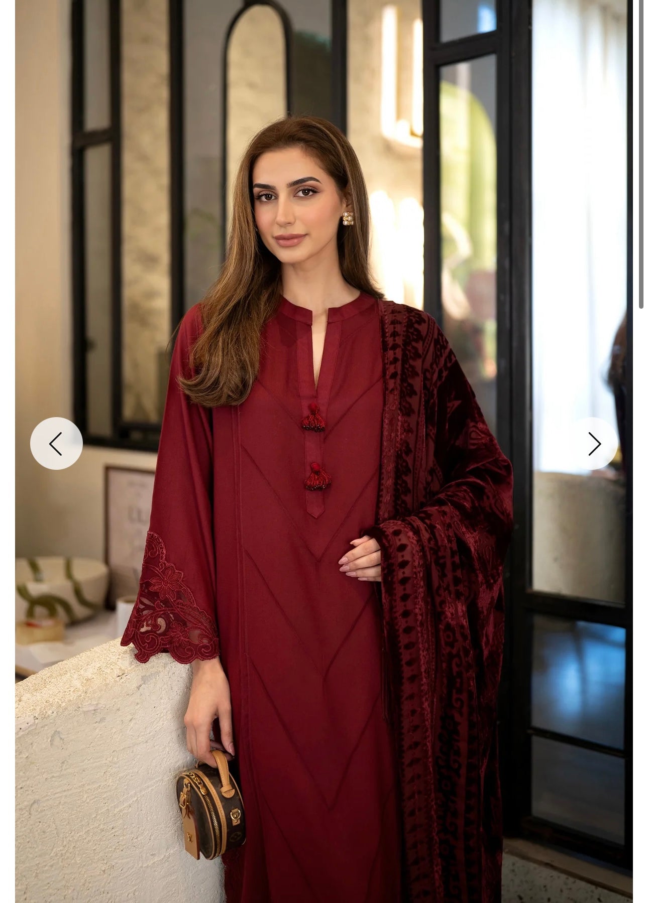 3 Piece embroidered suit (Pre Order)