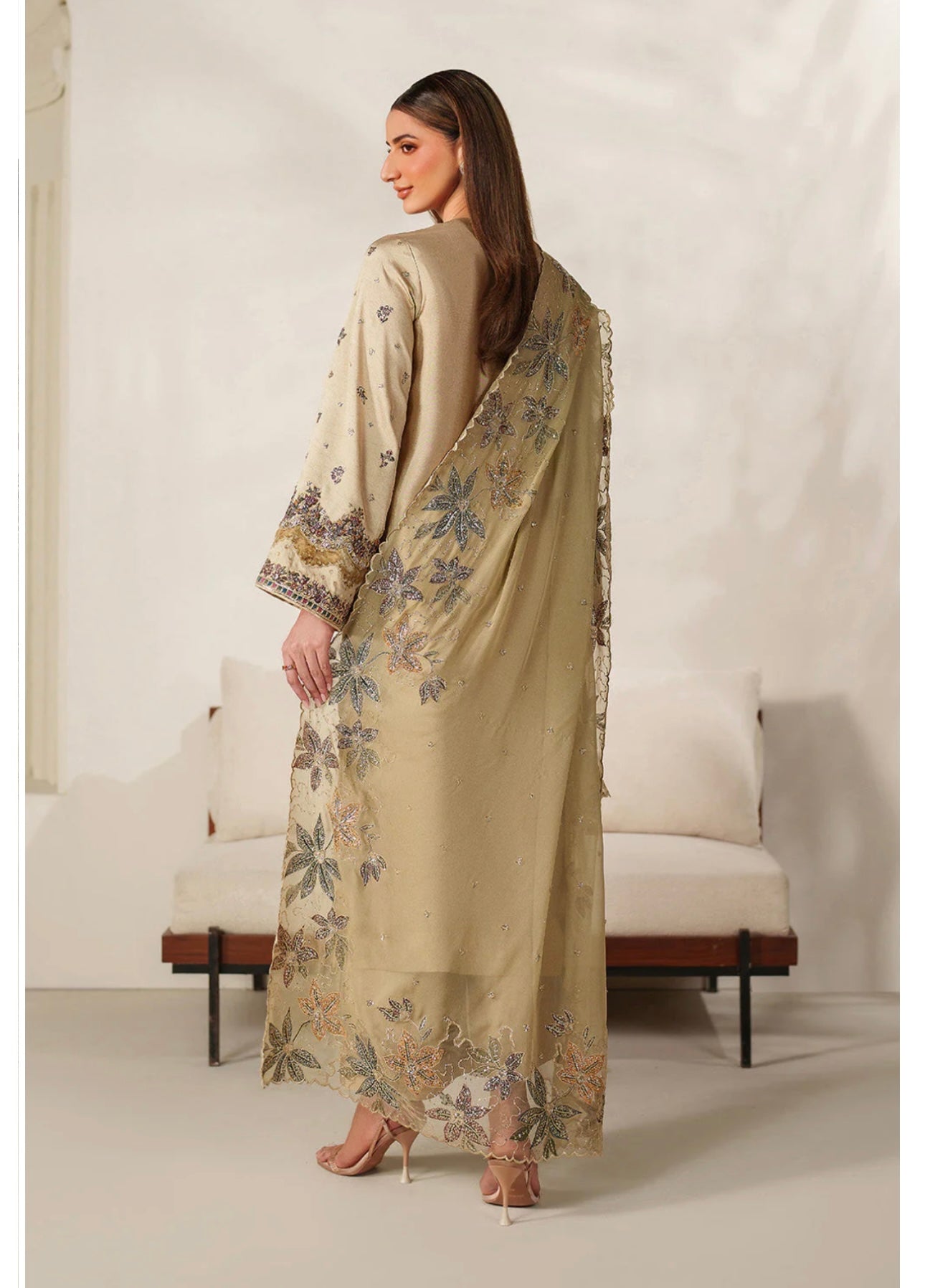 3 Piece embellished suit (Pre Order)