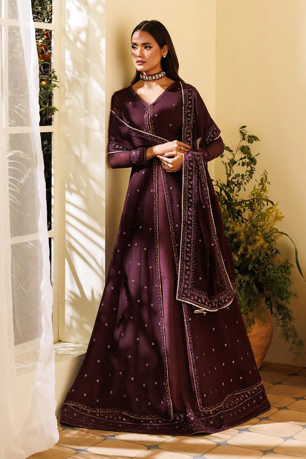 3 Piece embroidered suit