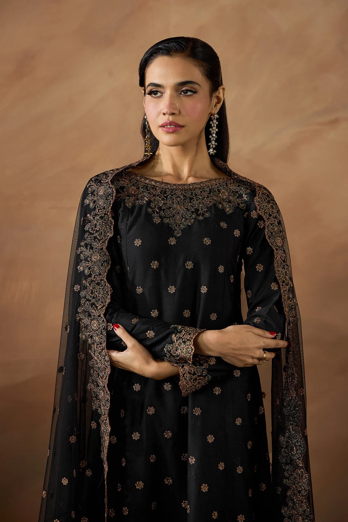 3 Piece embroidered suit