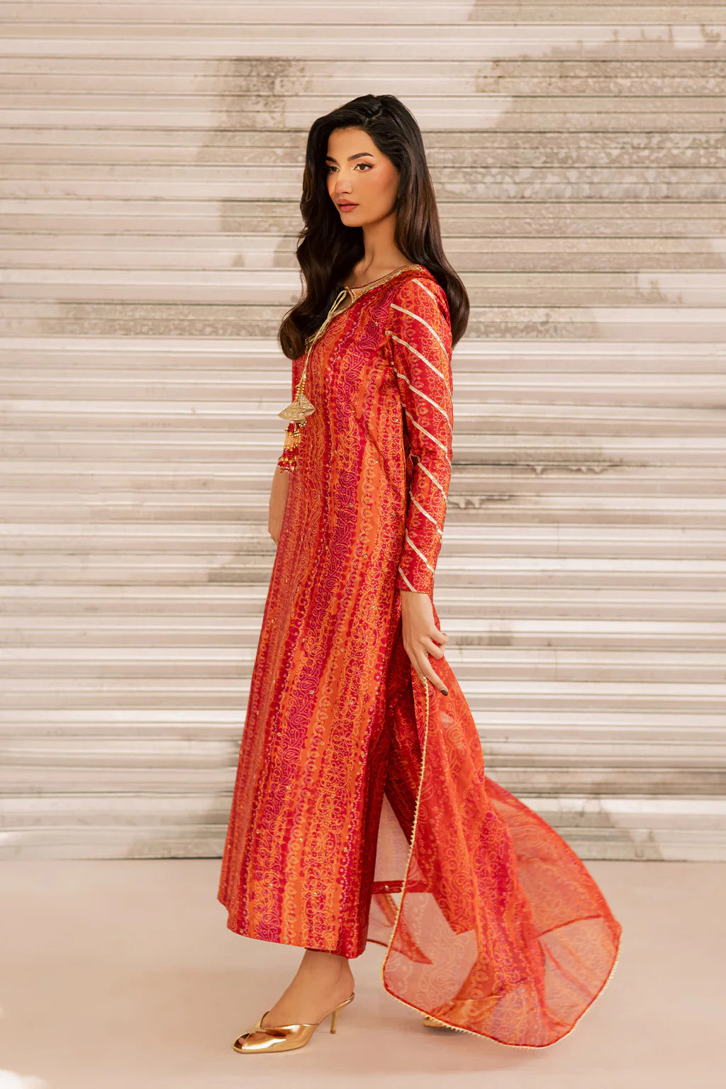 3 Piece embroidered Suit ( Pre order)