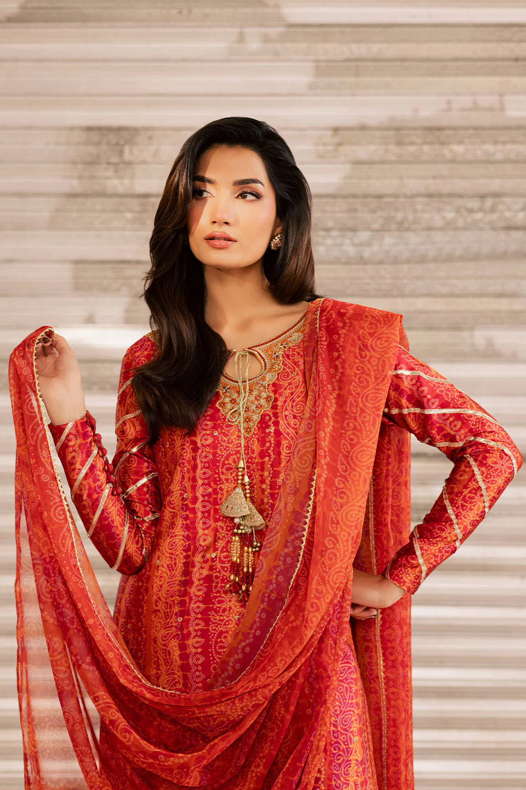 3 Piece embroidered Suit ( Pre order)