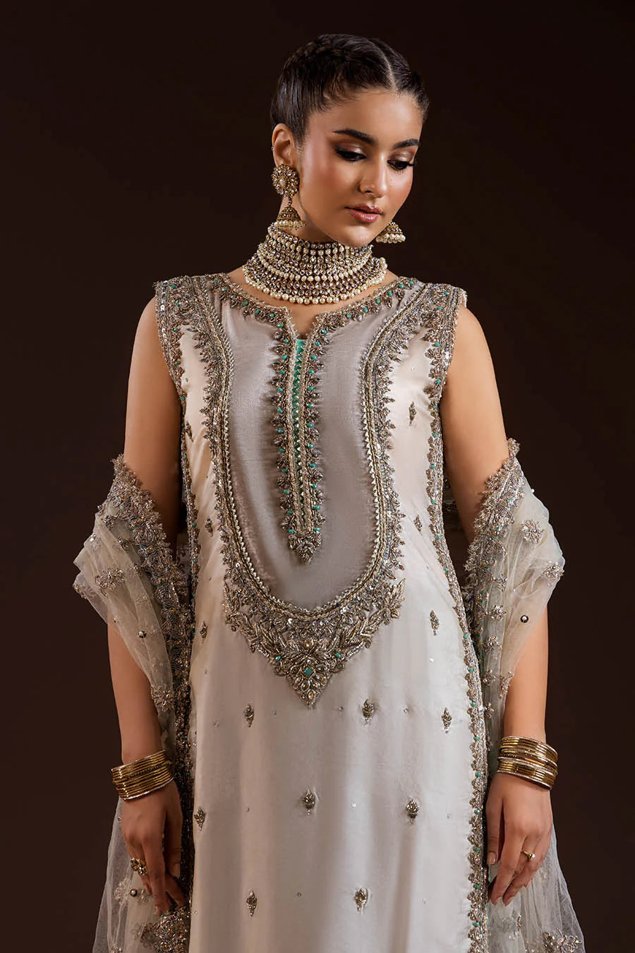 3 Piece embellished suit (Pre Order)