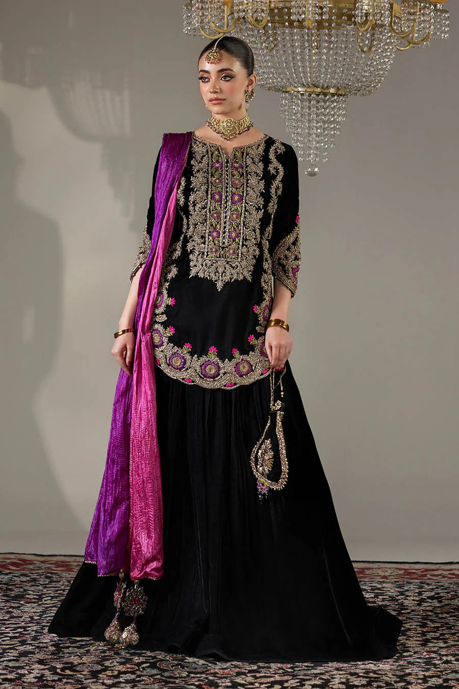 FashionPakistani Stitched Designer Dresses UK velvet (Pre Order)