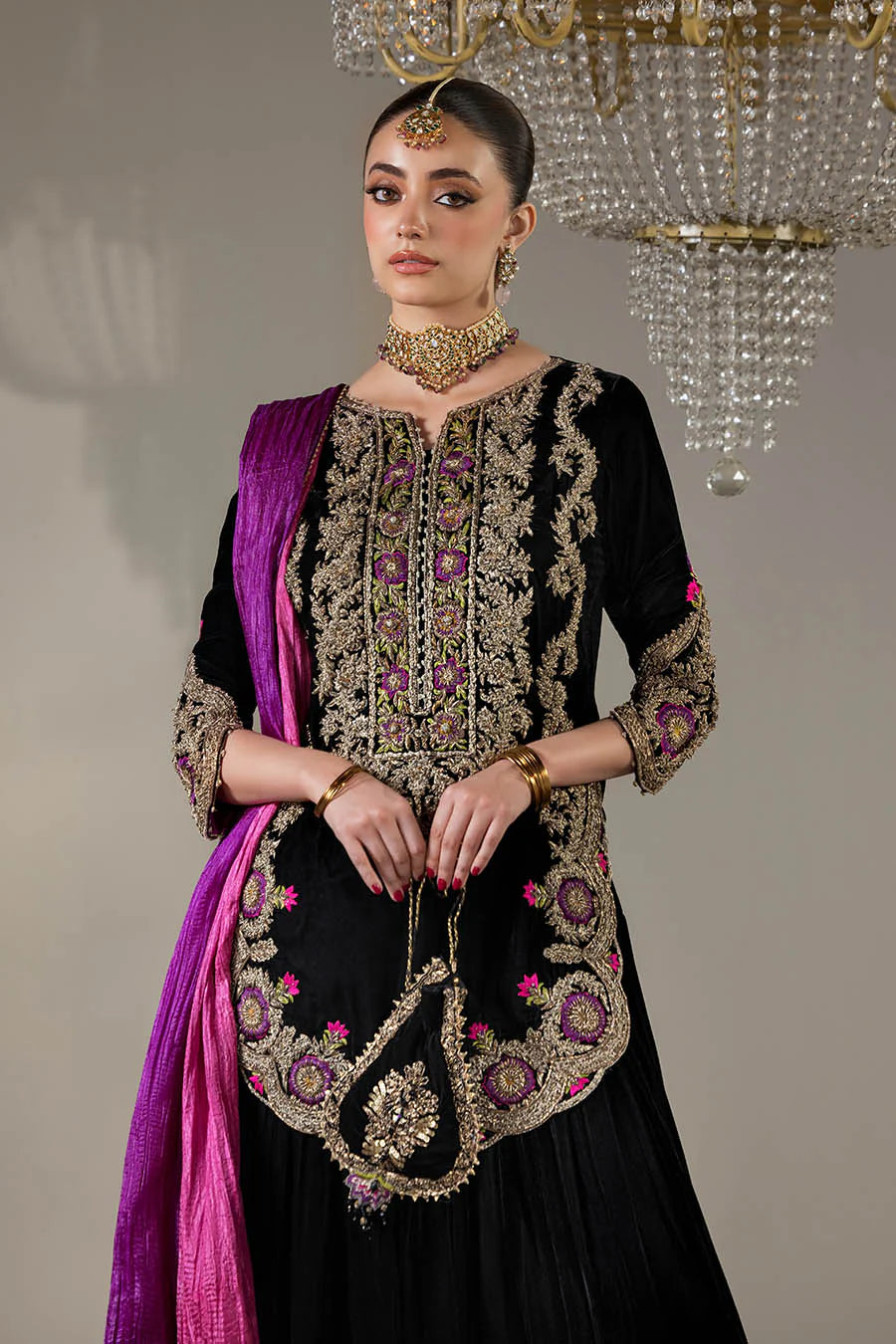 FashionPakistani Stitched Designer Dresses UK velvet (Pre Order)