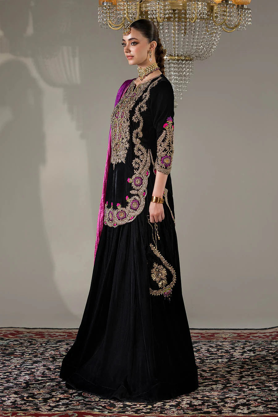 FashionPakistani Stitched Designer Dresses UK velvet (Pre Order)