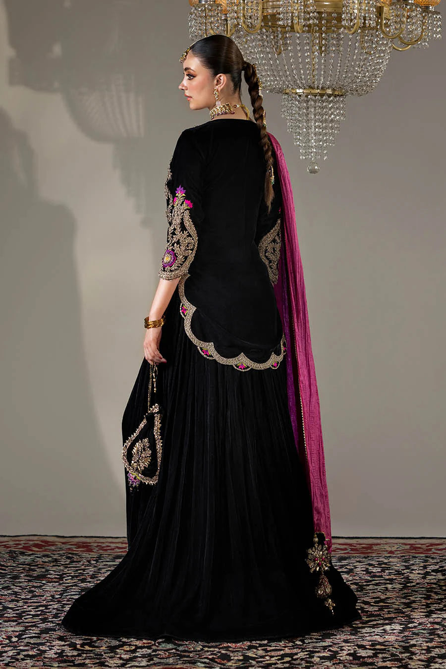 FashionPakistani Stitched Designer Dresses UK velvet (Pre Order)