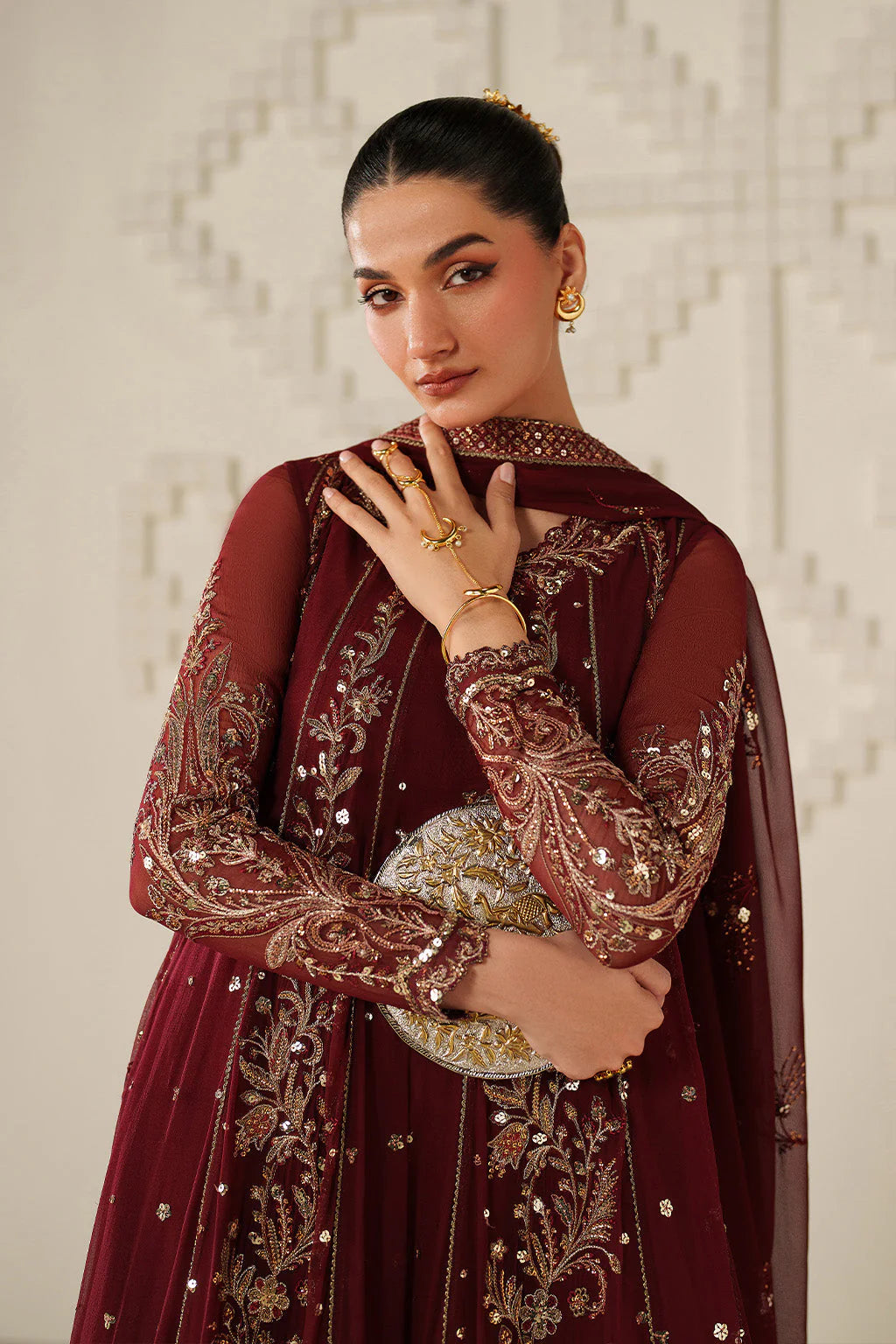 3 Piece embroidered dress (Pre Order)