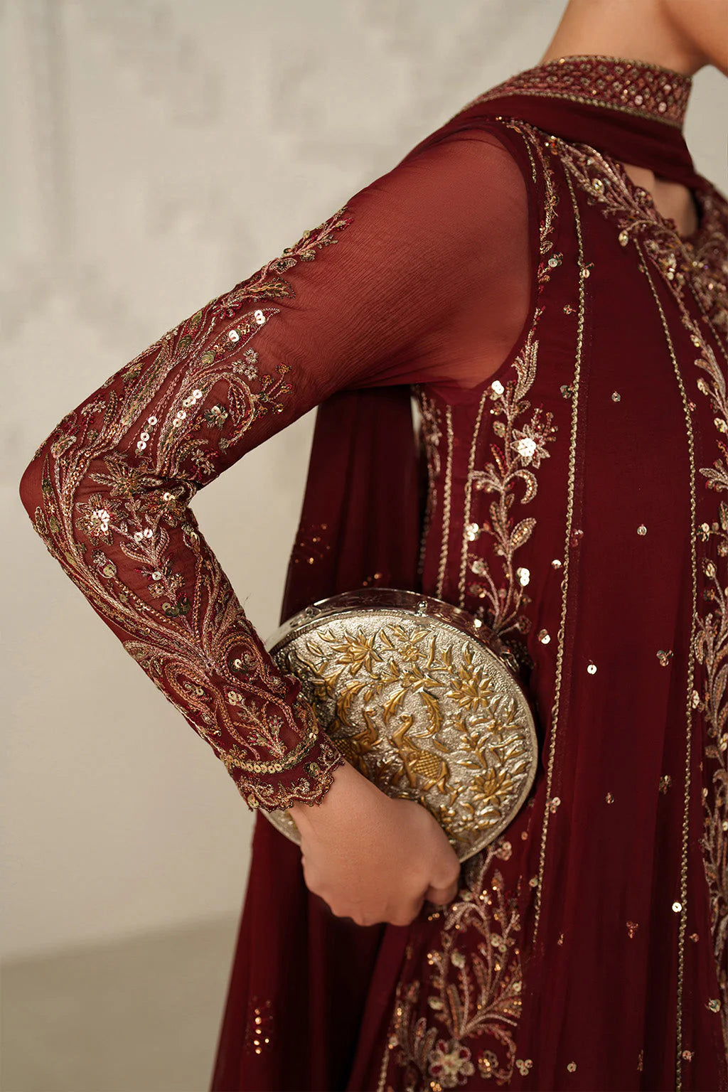 3 Piece embroidered dress (Pre Order)