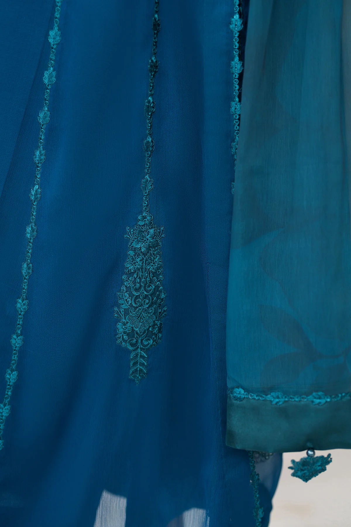 3 Piece embroidered suit (pre Order)