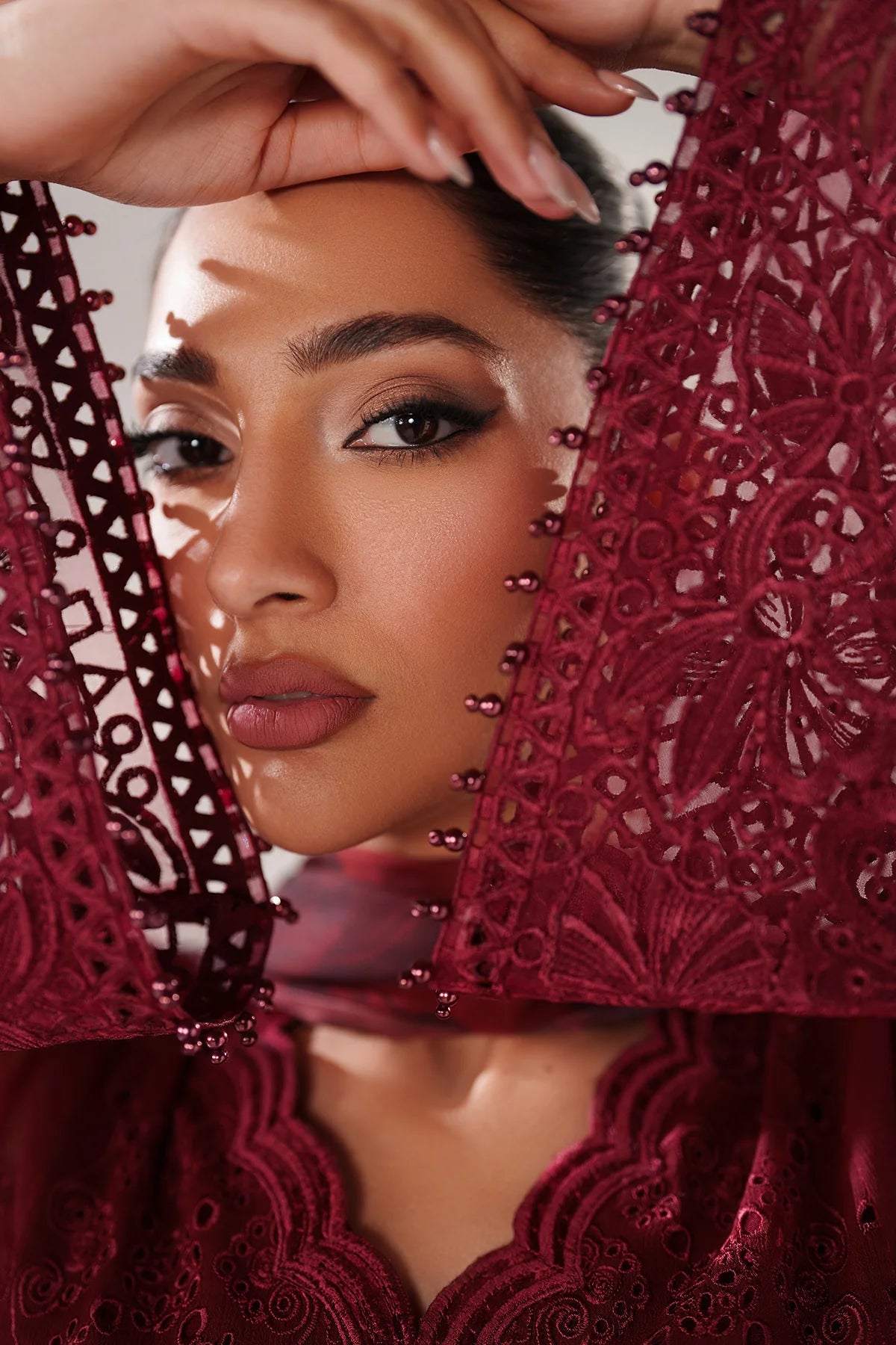 3 Piece embroidered suit (Pre order)