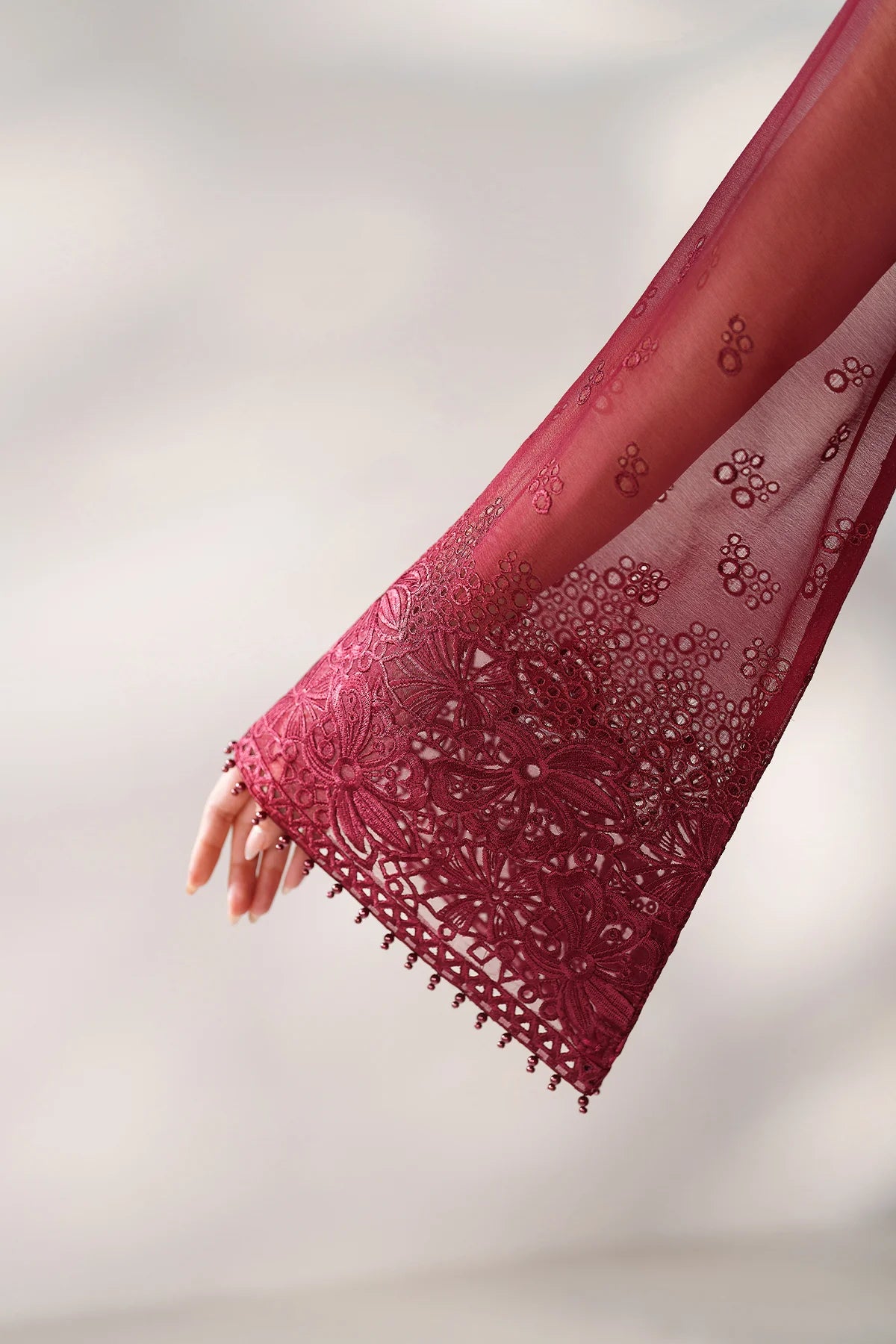 3 Piece embroidered suit (Pre order)