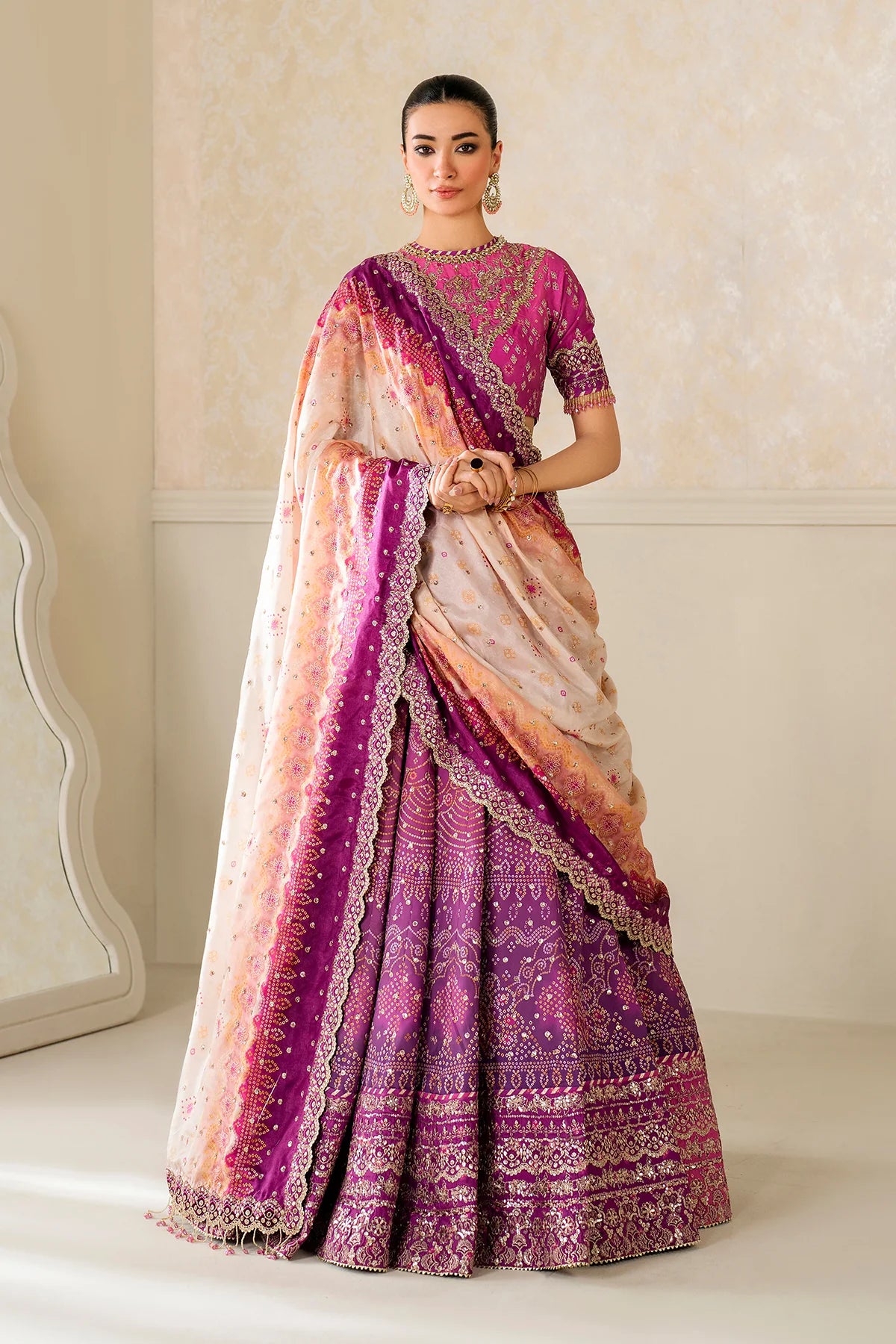 3 Piece embroidered suit (Pre Order)