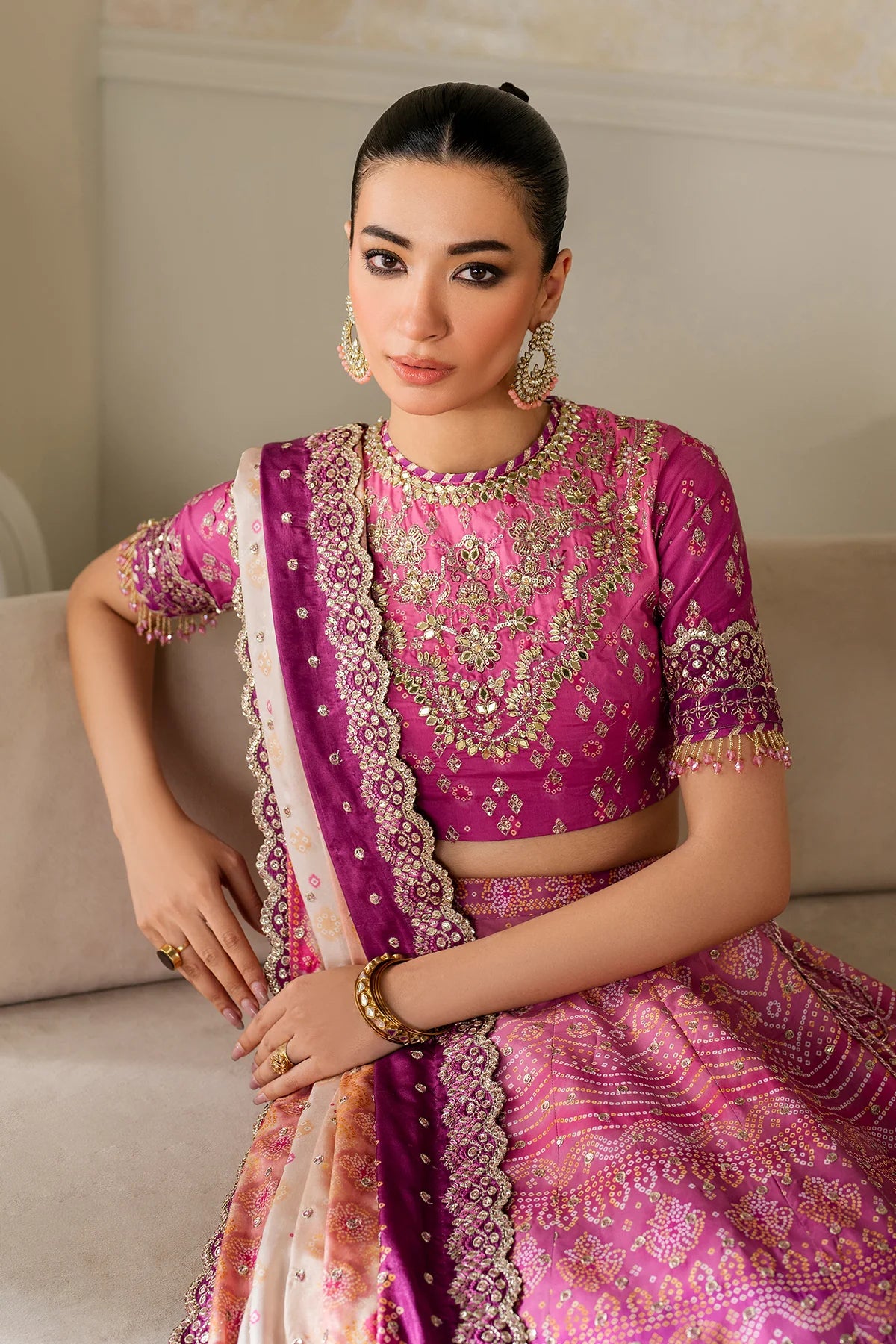 3 Piece embroidered suit (Pre Order)