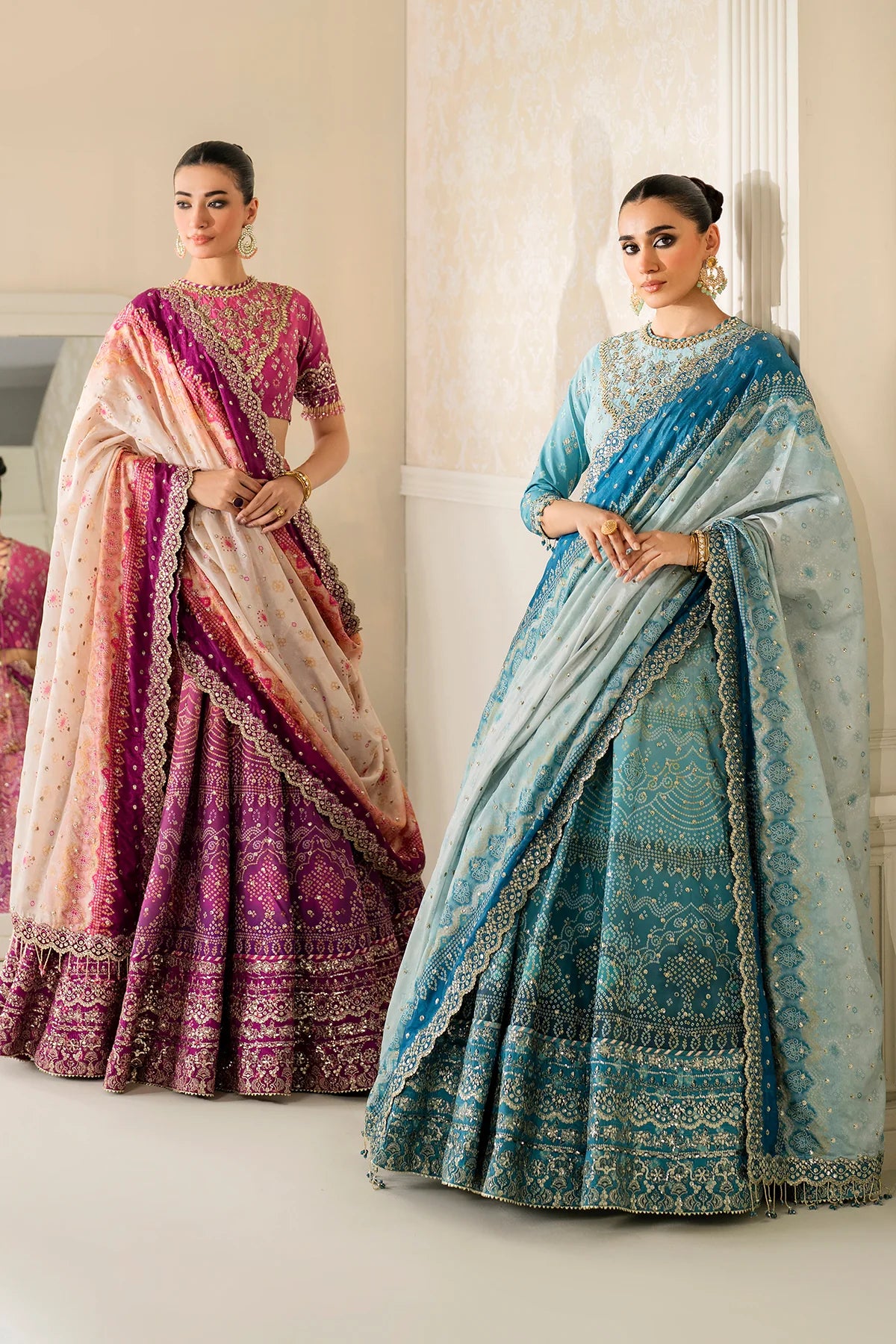 3 Piece embroidered suit (Pre Order)